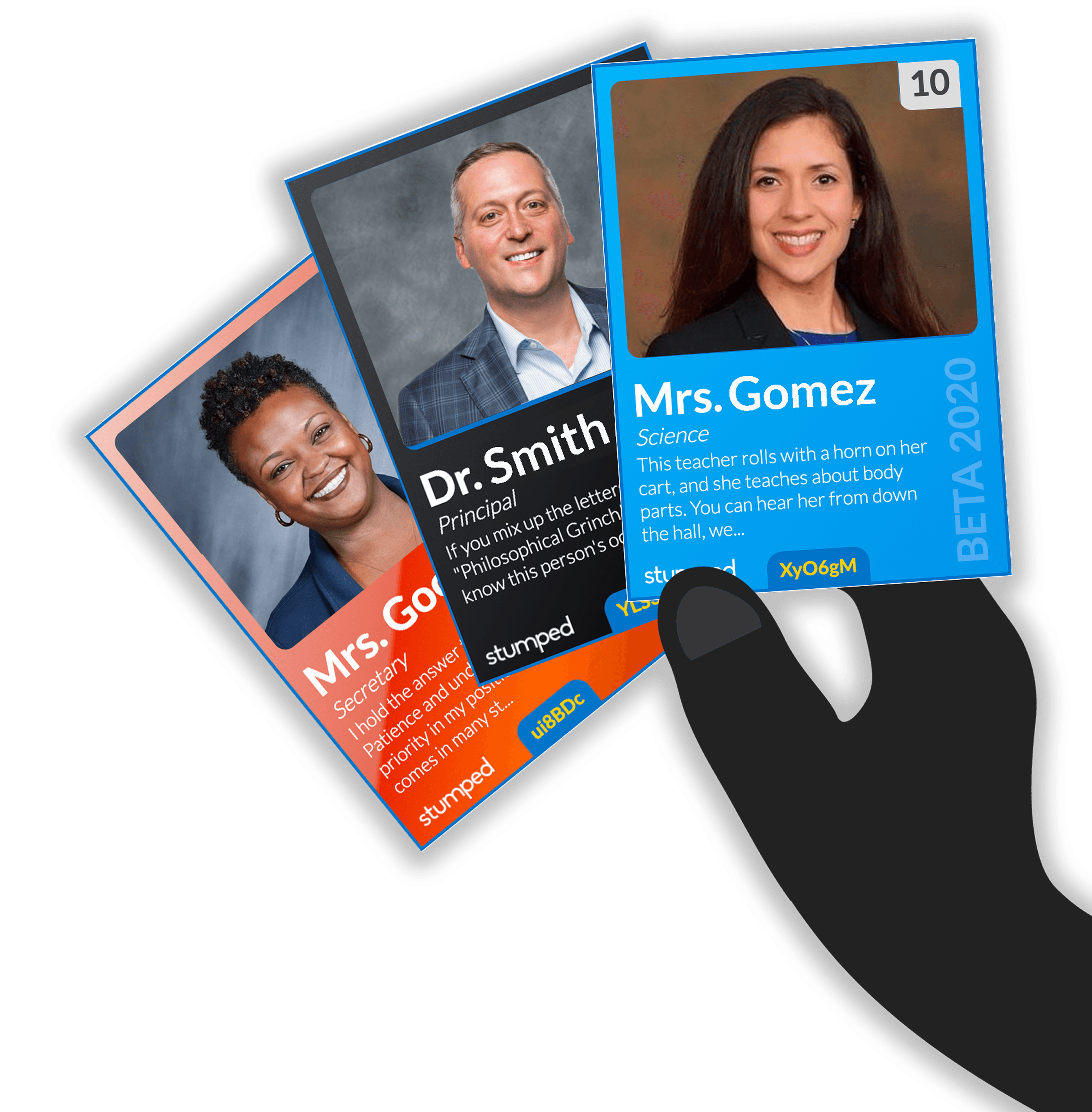 Stumped card preview